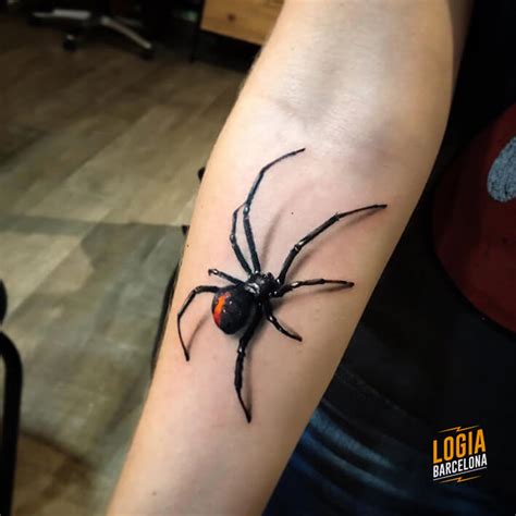 araña en tatuaje|64 Tatuajes de arañas reales y negras: Galería con diseños